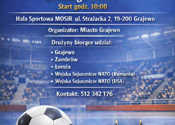 Turniej Piłki Halowej o Puchar Burmistrza (28.02)