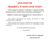Rajgród. Przerwa w dostawie wody (24.02)