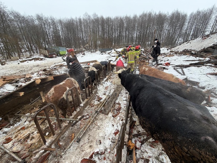Katastrofa budowlana w powiecie ełckim