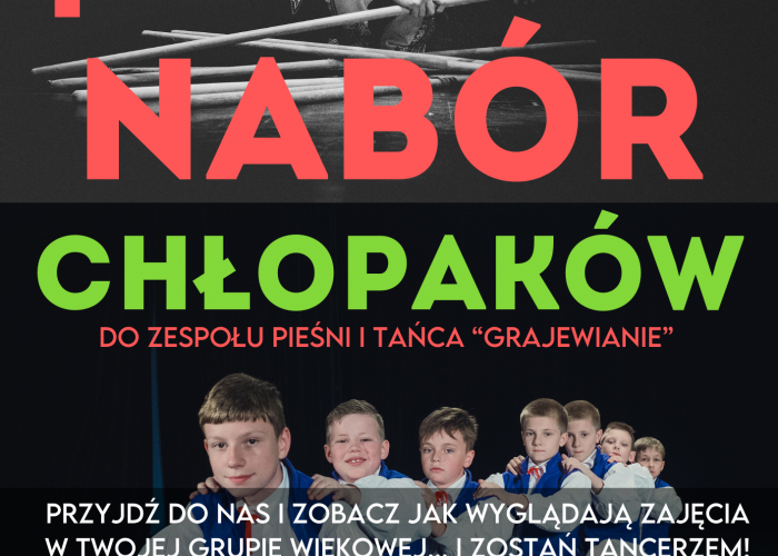 Nabór specjalny do Zespołu Pieśni i Tańca 
