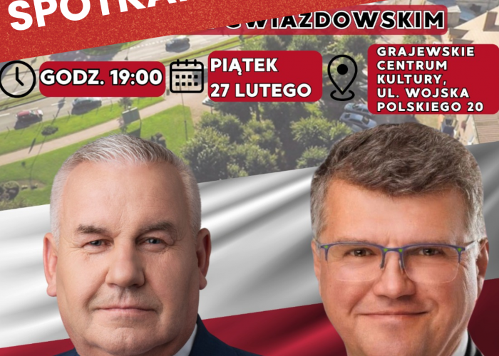 Grajewo. Spotkanie z europosłem ODWOŁANE!