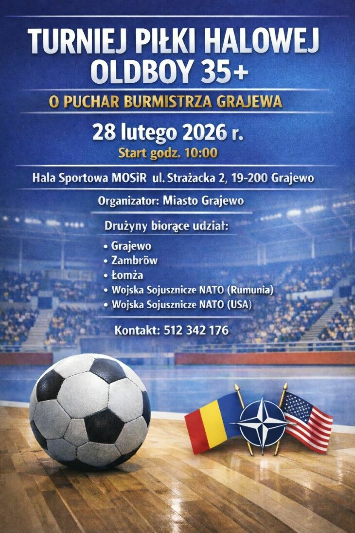 Turniej Piłki Halowej o Puchar Burmistrza (28.02)