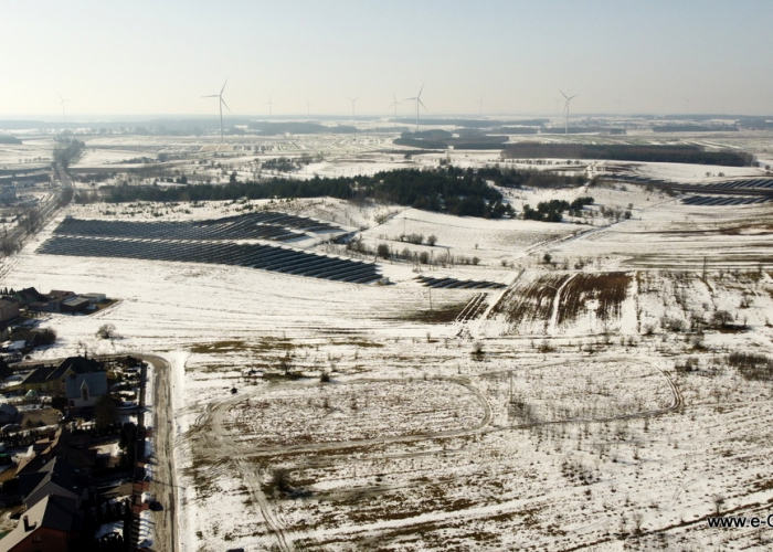 Grajewo z lotu ptaka (28.02.2026)