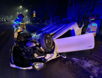 Ełk. Kompletnie pijany 18-letni rajdowiec