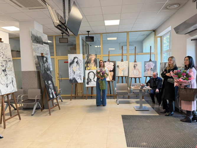 Nowa wystawa obrazów w Urzędzie Miasta Grajewo