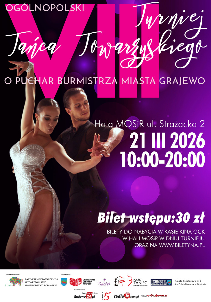 VIII Ogólnopolski Turniej Tańca Towarzyskiego