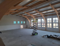 Trwają prace związane z budową nowej hali sportowej 