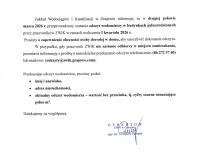 ZWiK. Odczyt wodomierzy w budynkach jednorodzinnych 