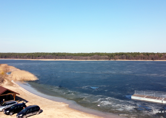 Czarna Wieś z lotu ptaka