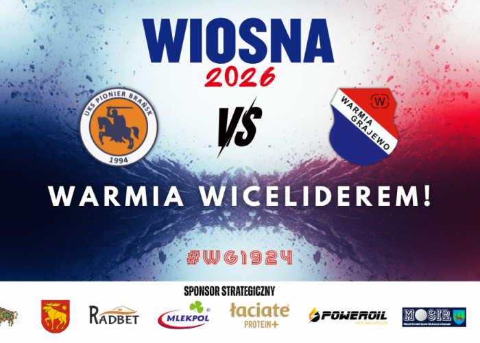 WARMIA wiceliderem tabeli!