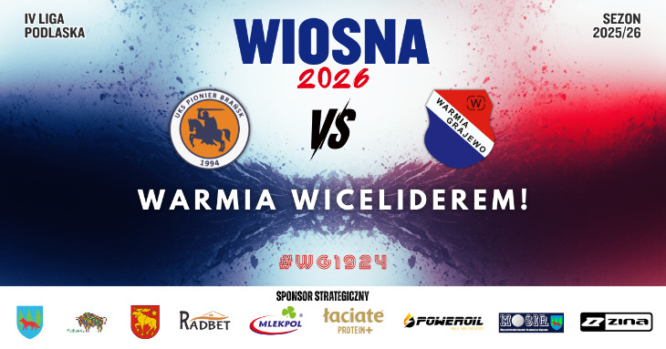 WARMIA wiceliderem tabeli!