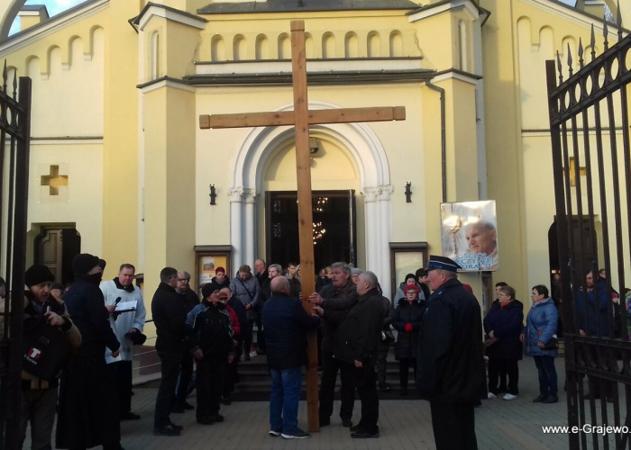 Informacja o Drodze Krzyżowej ulicami miasta 