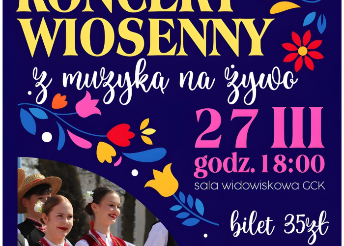 Koncert wiosenny z muzyką na żywo - ZPiT 