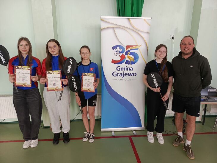 IV Mistrzostwa Gminy Grajewo w Badmintonie