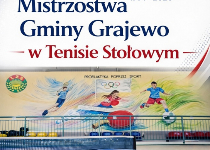 Mistrzostwa Gminy Grajewo w Tenisie Stołowym