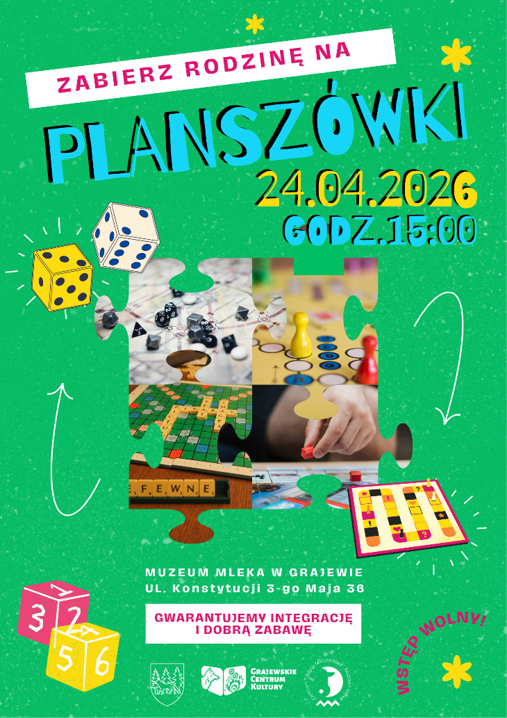 Planszówki w Muzeum Mleka