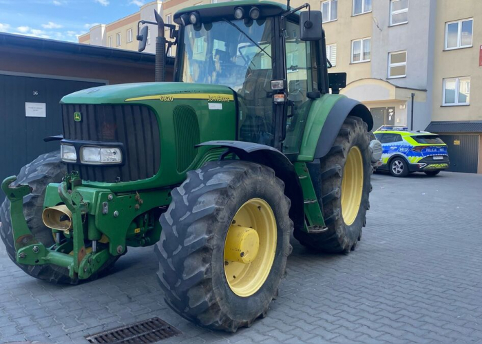 Zatrzymany za usiłowanie kradzieży ciągnika 