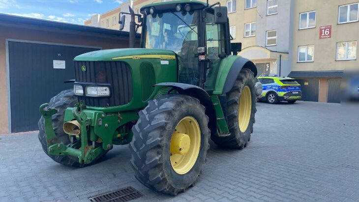 Zatrzymany za usiłowanie kradzieży ciągnika 