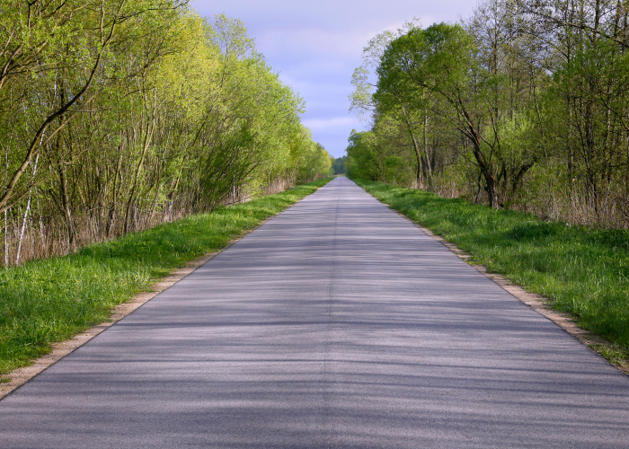 Sprzątanie poboczy 30 km odcinka Carskiej Drogi