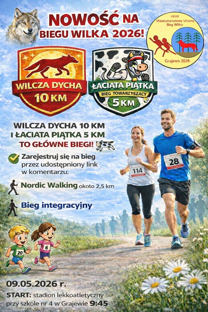 Coś specjalnego na Biegu Wilka 2026! 