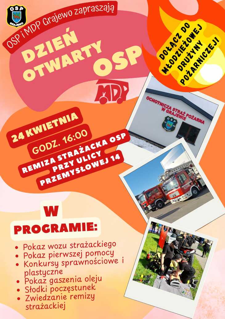Grajewo. Dzień Otwarty OSP 
