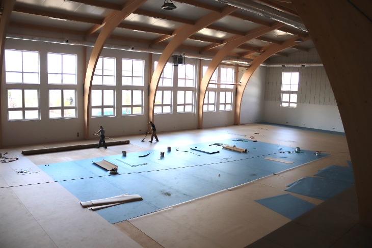 Budowa hali sportowej przy SP4