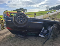 Zderzenie dwóch aut osobowych