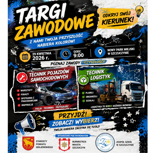 Szczuczyn. Zaprojektuj Swoje Jutro - Targi Zawodowe 2026
