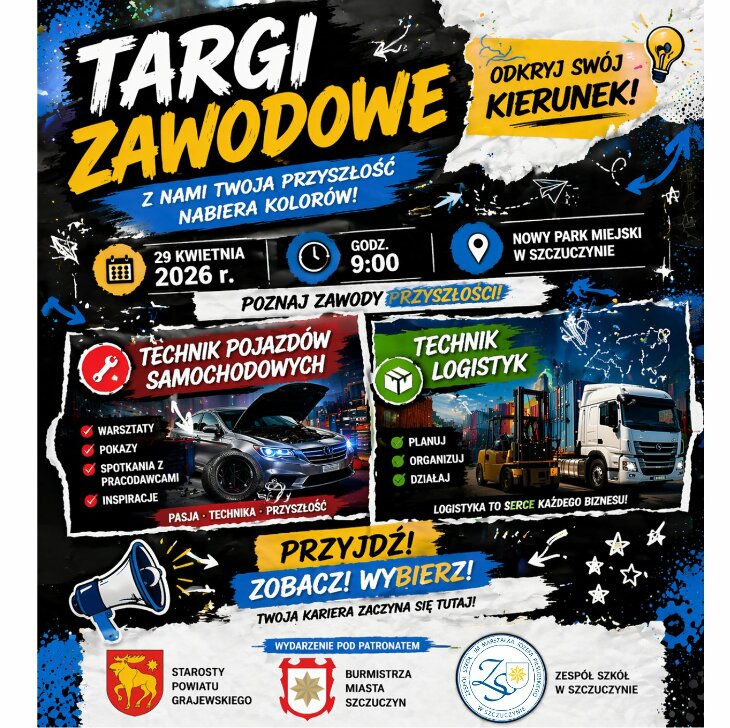 Szczuczyn. Zaprojektuj Swoje Jutro - Targi Zawodowe 2026