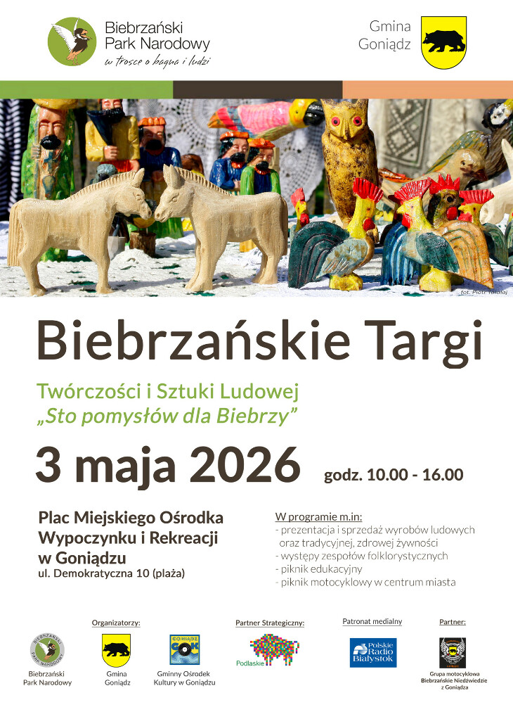 Biebrzańskie Targi Twórczości i Sztuki Ludowej 2026