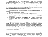 Ogłoszenie o konsultacjach społecznych POG