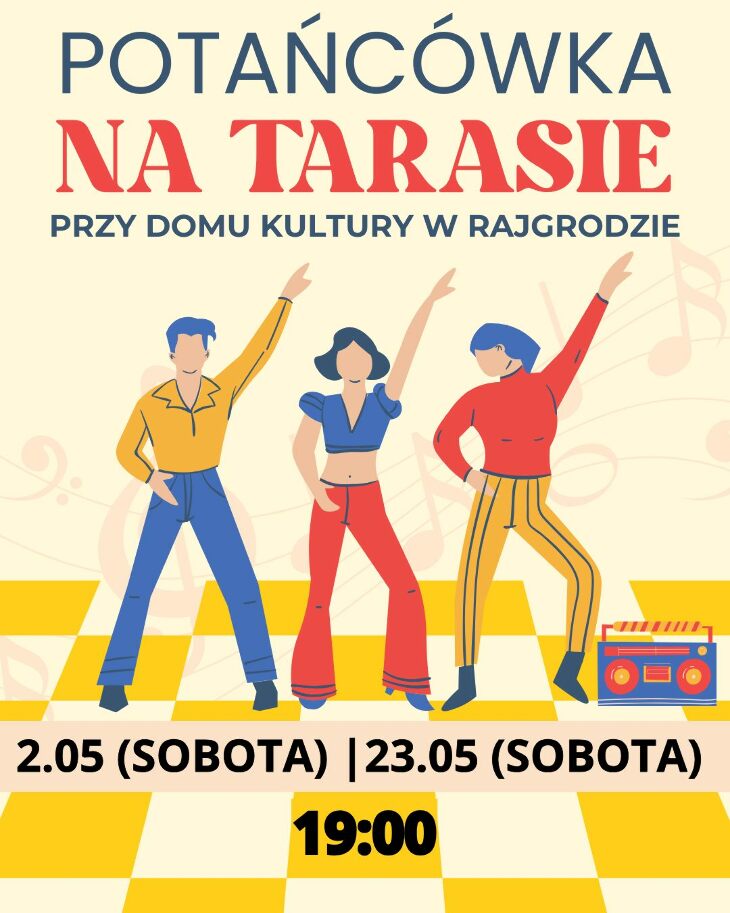 Potańcówka na tarasie - Rajgród (2.05)