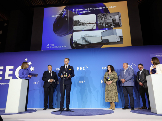 Modernizacja oczyszczalni w Szczuczynie z wyróżnieniem!