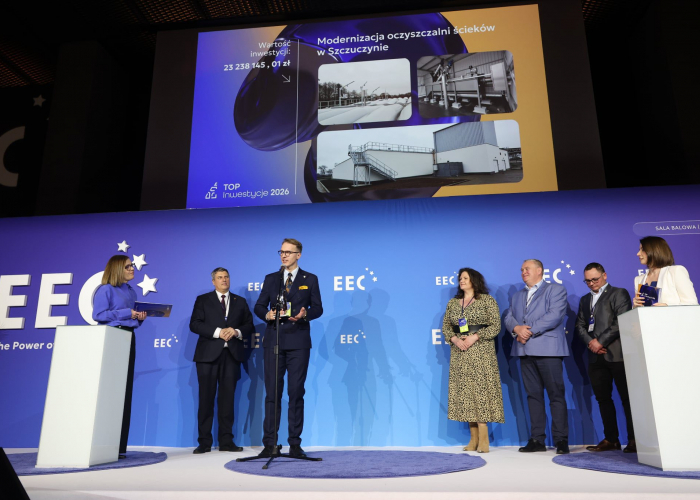 Szczuczyn: Modernizacja oczyszczalni w Szczuczynie z wyróżnieniem!