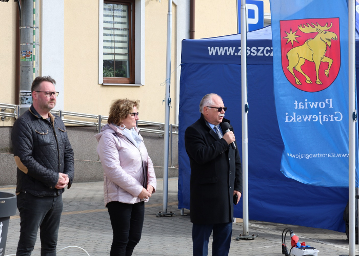  Starosta odwiedził Targi Zawodowe w Szczuczynie
