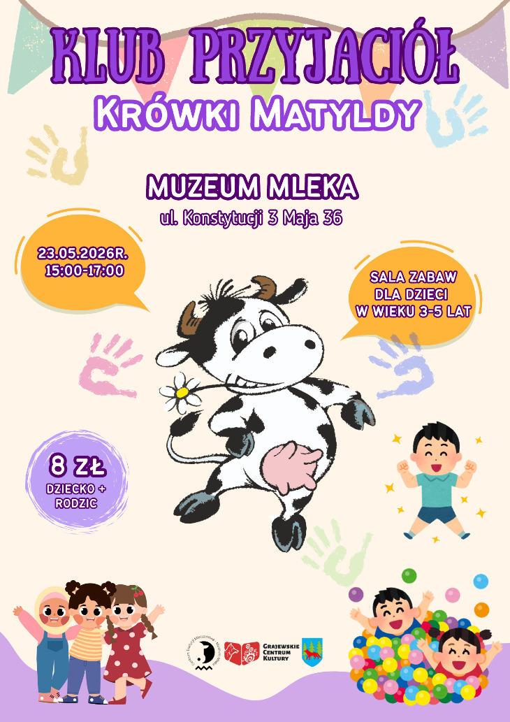 Klub Przyjaciół Krówki Matyldy w Muzeum Mleka