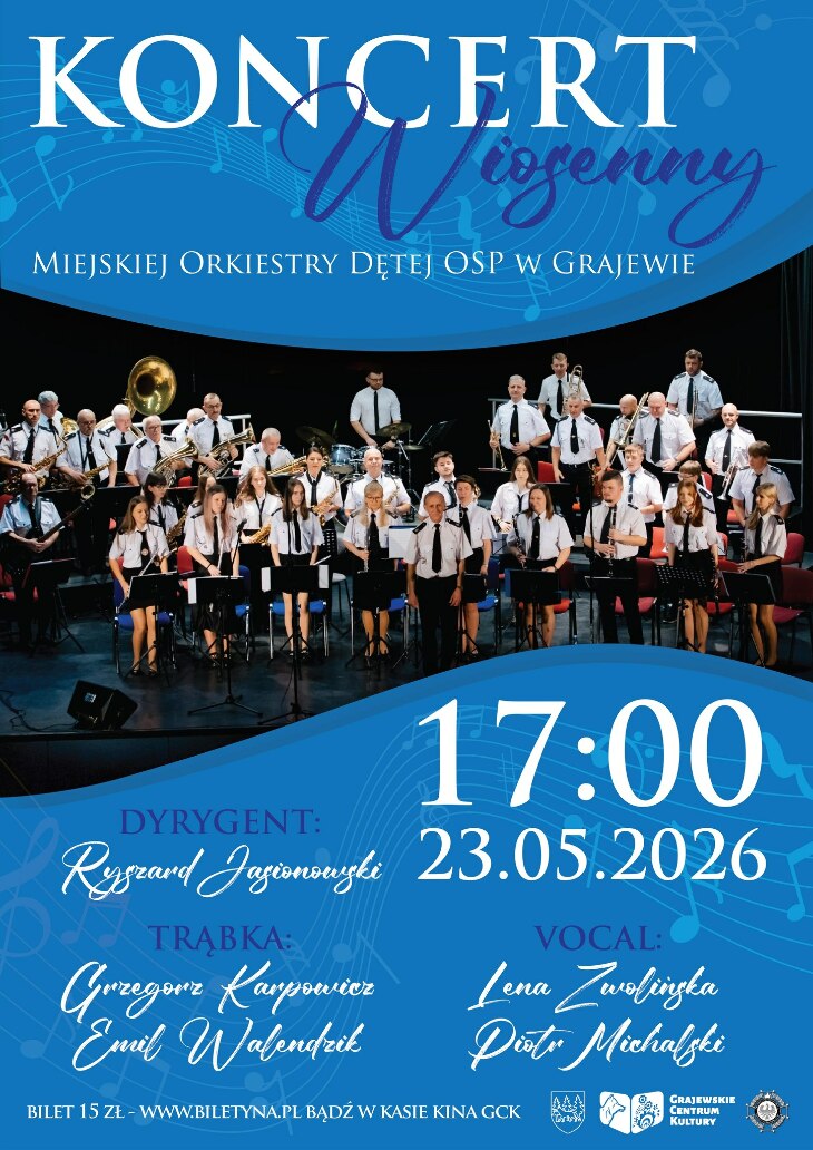 Koncert Wiosenny Miejskiej Orkiestry Dętej OSP