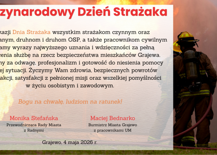 Międzynarodowy Dzień Strażaka