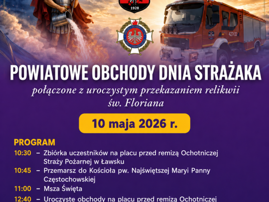 Powiatowe Obchody Dnia Strażaka 2026 