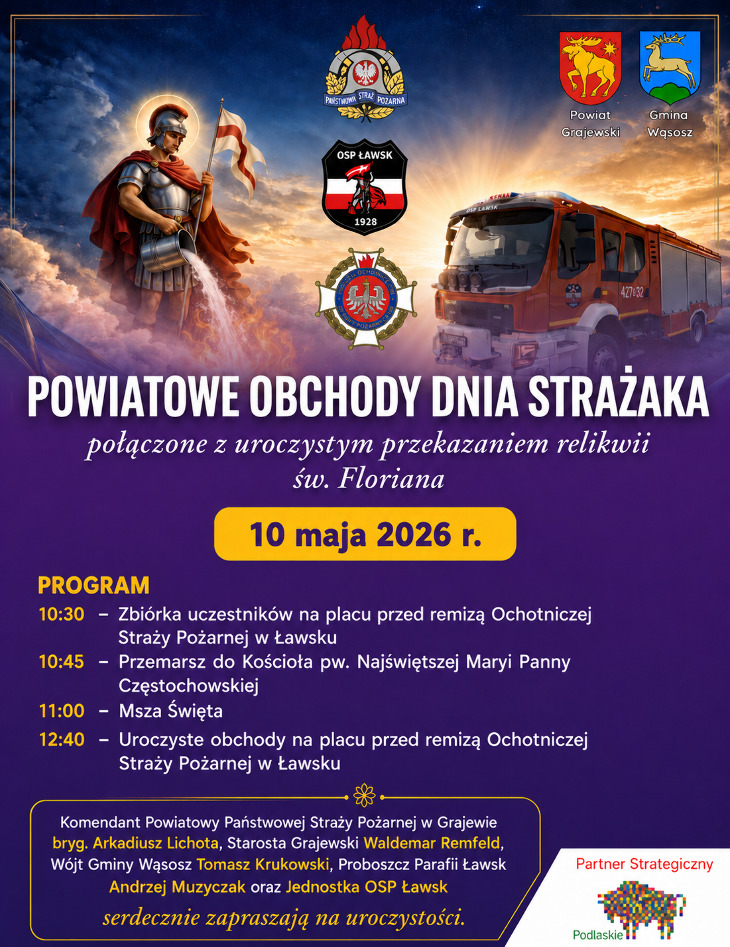 Powiatowe Obchody Dnia Strażaka 2026 