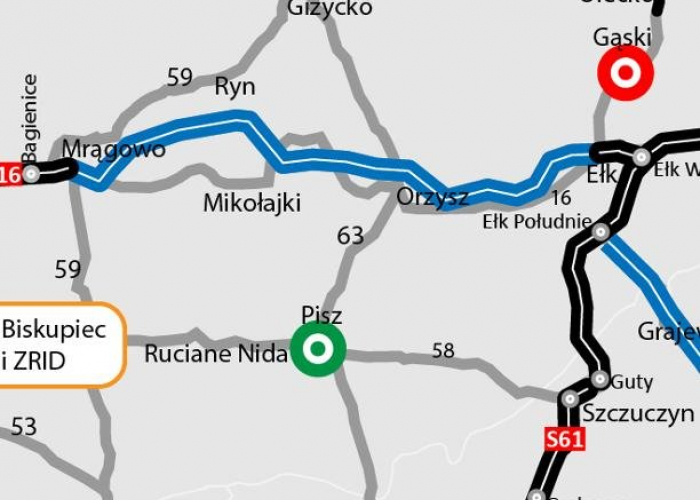 Orlik krzykliwy zatrzyma S16 przez Mazury?
