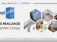 Al-MET Przesuwne zabudowy balkonów