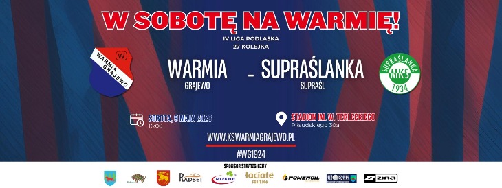 Warmia Grajewo - Supraślanka (9.05)