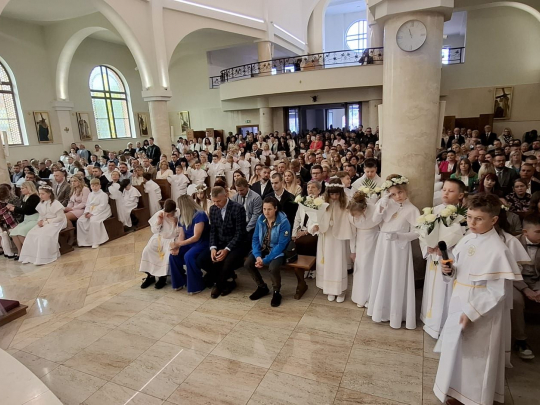 I Komunia Święta. Parafia Świętego Ojca Pio