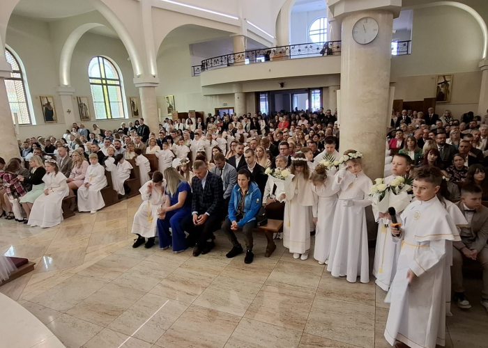 I Komunia Święta. Parafia Świętego Ojca Pio