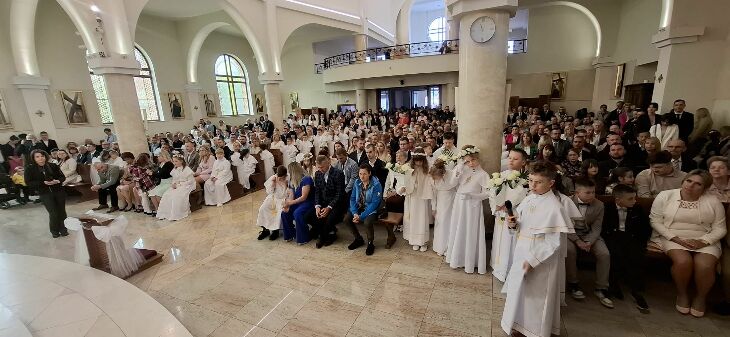 I Komunia Święta. Parafia Świętego Ojca Pio