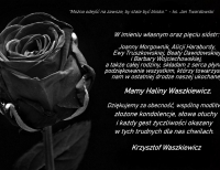 Podziękowanie od rodziny