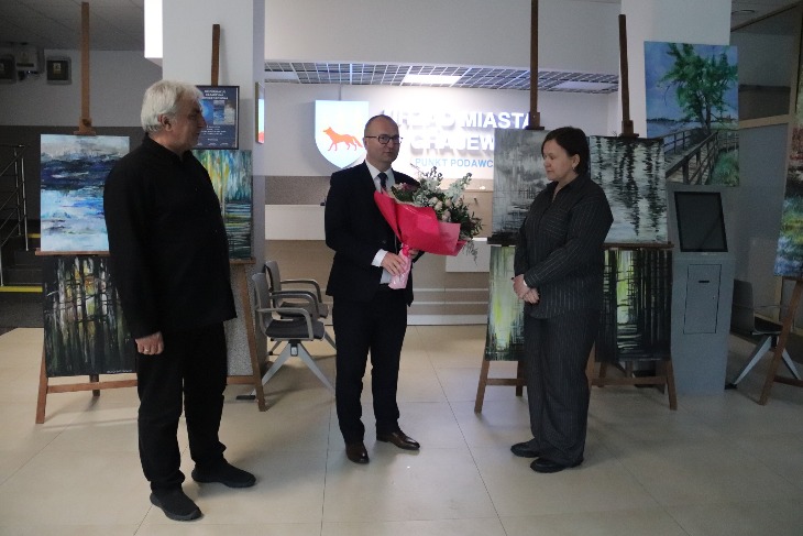 Nowa wystawa Katarzyny Zwieczorowskiej w Urzędzie Miasta