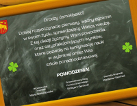 Egzamin ósmoklasisty - powodzenia!