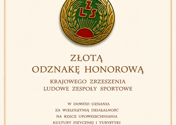 Wielkie wyróżnienie dla Wiesława Jerulanka!